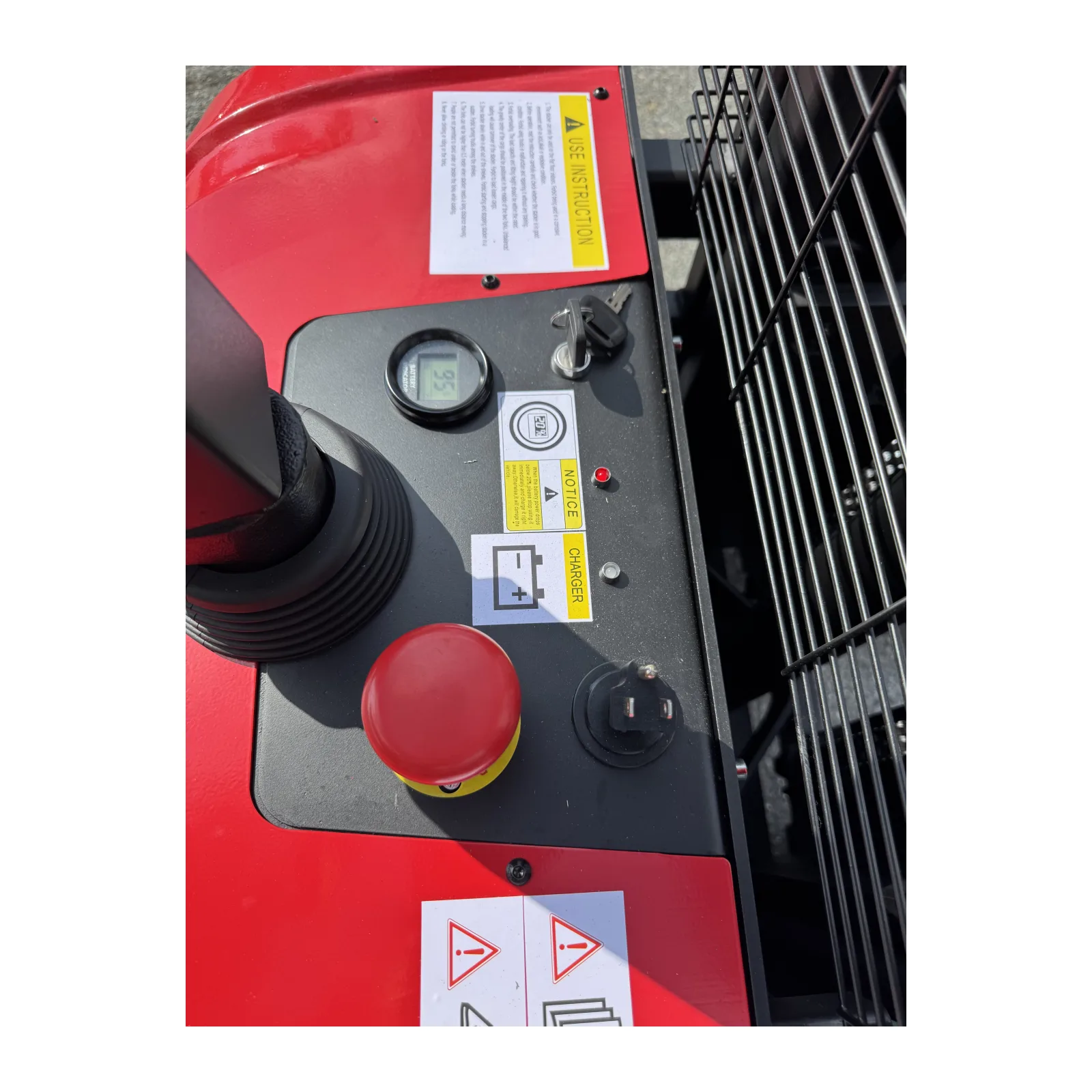 CTD15R 3,300 lb Electric Stacker with 137 in Lift Height product view 4