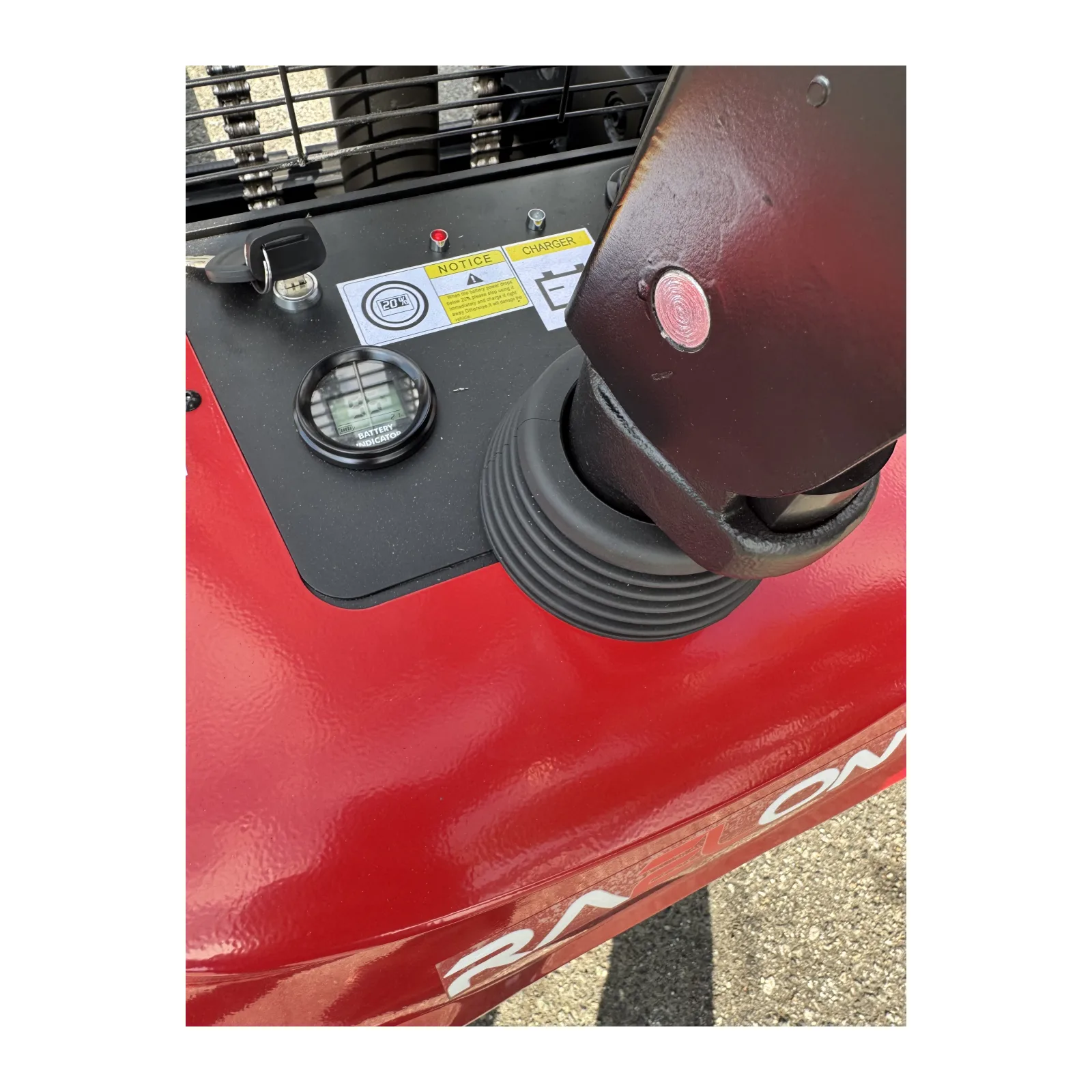 CTD15R 3,300 lb Electric Stacker with 137 in Lift Height product view 5