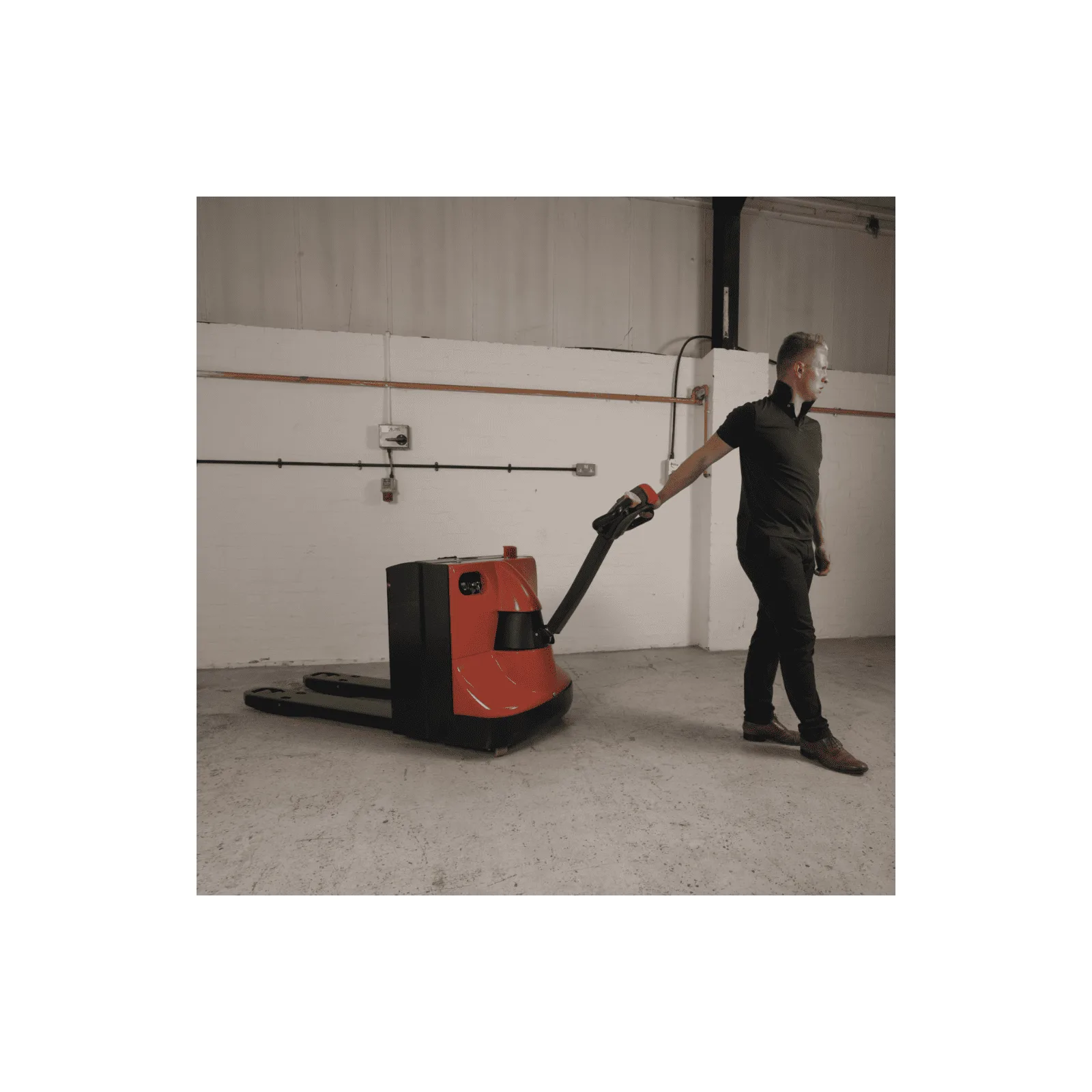 EPT25-WA 5,500 lb Lead-Acid Electric Pallet Jack with Load Backrest product view 6