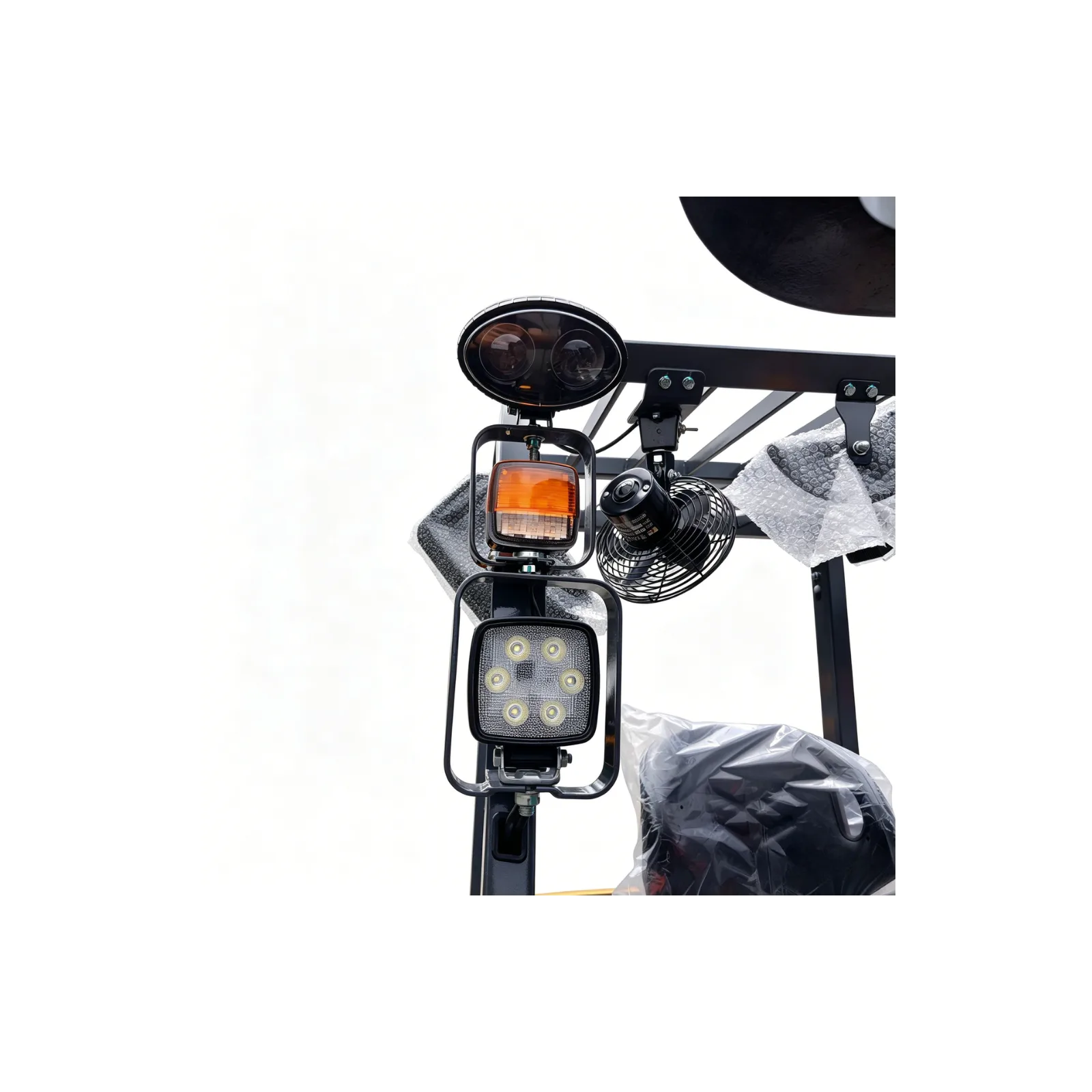 LED work light and beacon on JAC CPD25L electric forklift