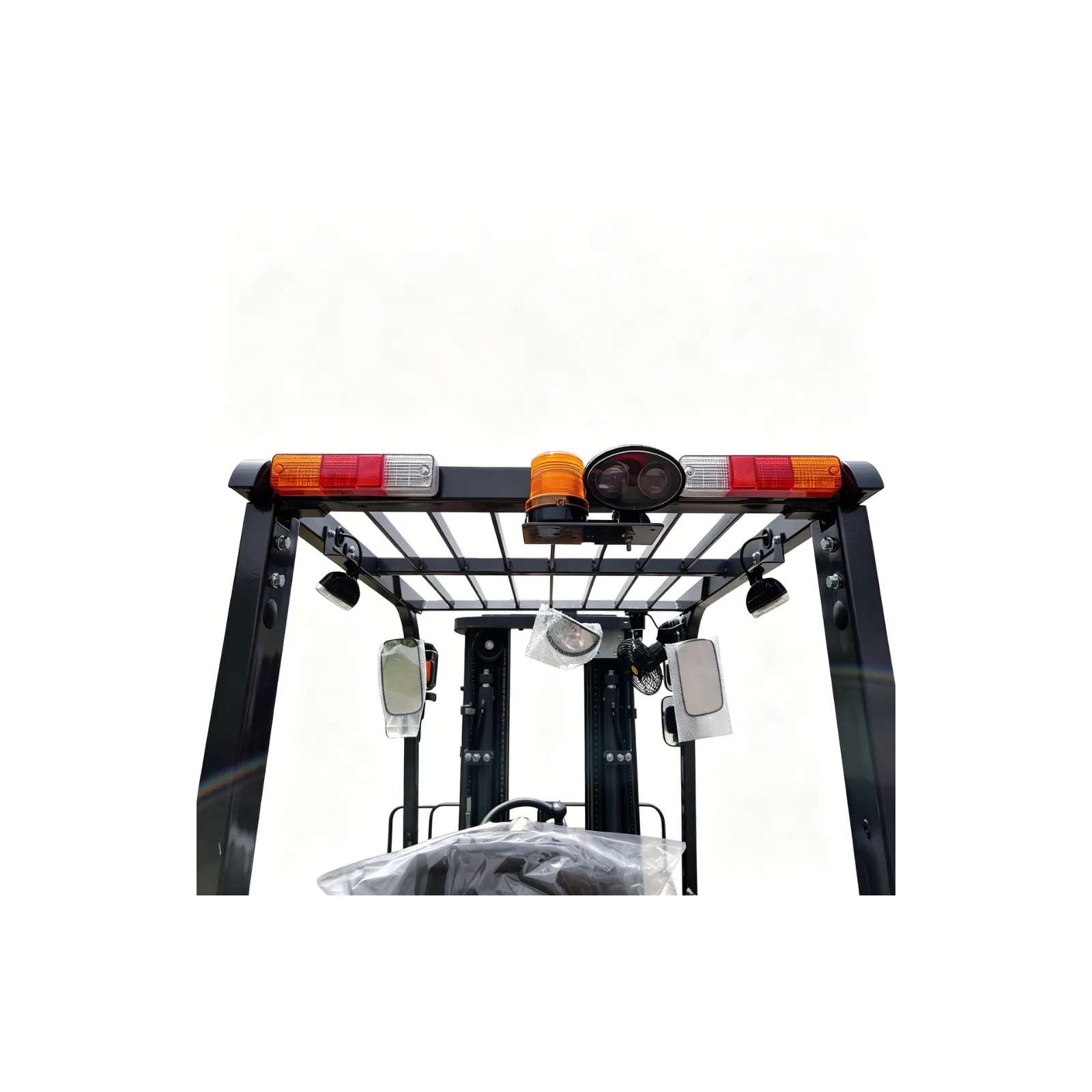 Overhead guard with lights on JAC CPD25L electric forklift
