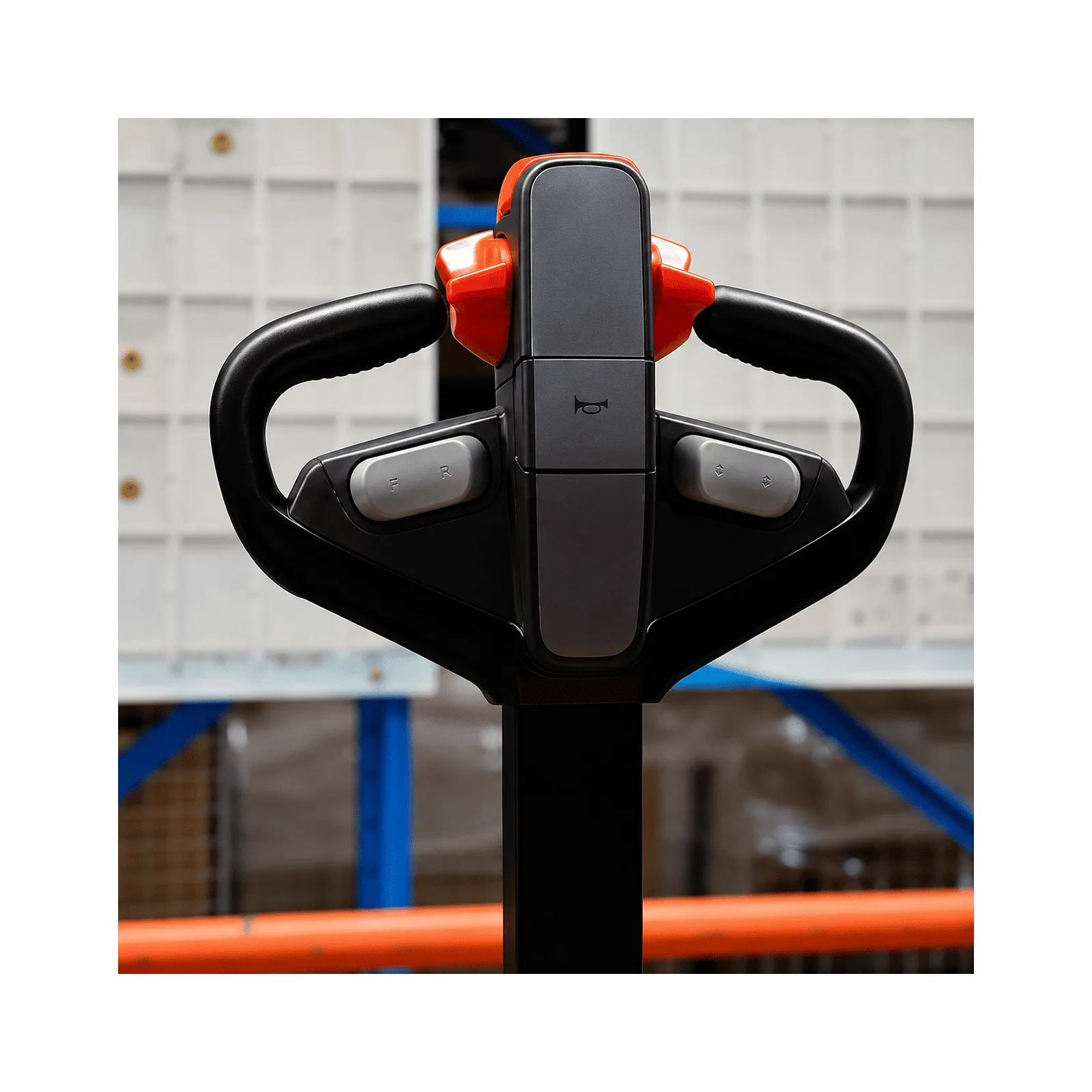 WPL202 Lithium-Ion Electric Pallet Jack with Load Backrest product view 3