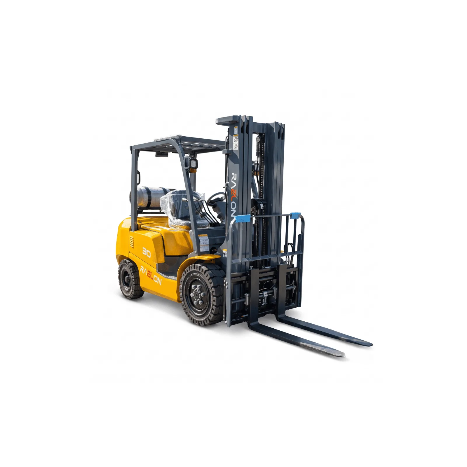 FG30 6,600 lb LPG Forklift with Side Shift & Fork Positioner – New product view 2
