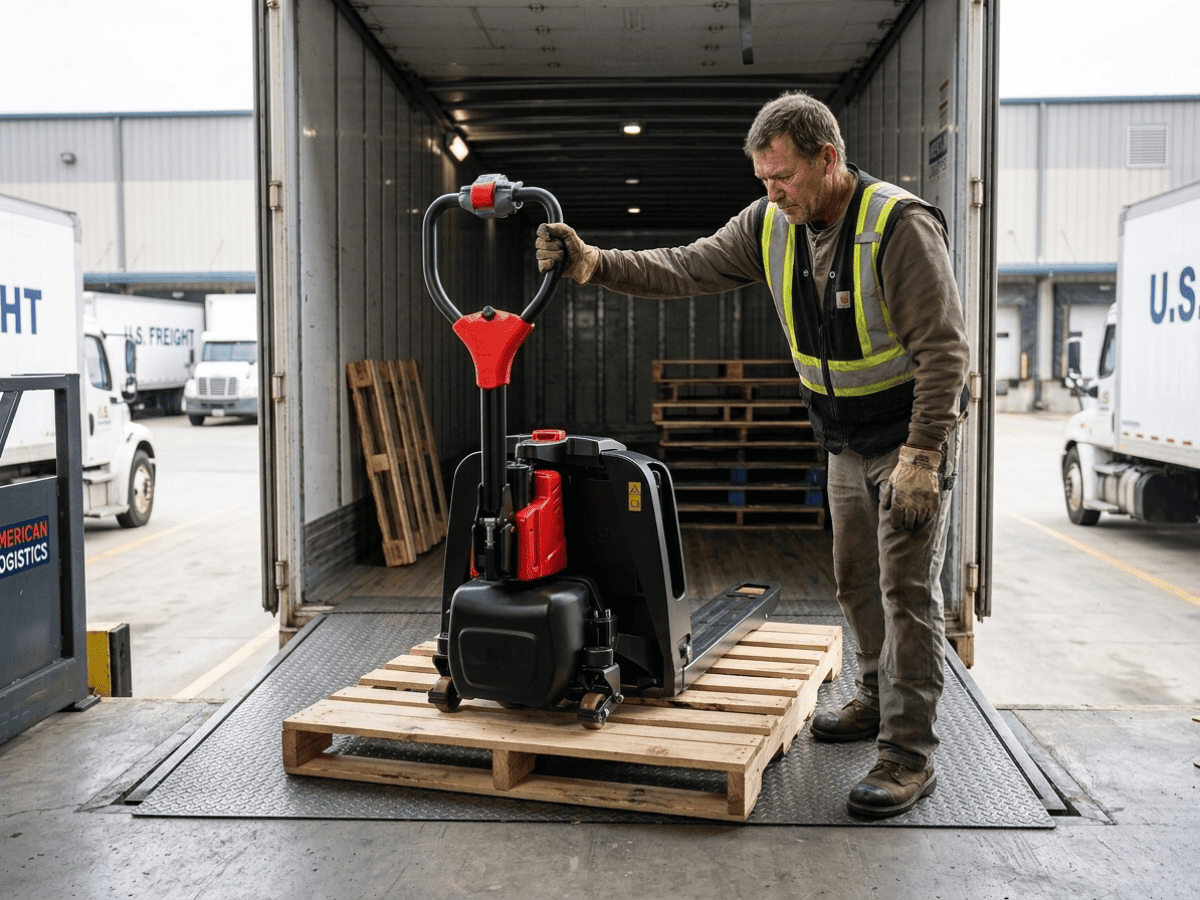 Electric Pallet Jacks Secondary Image